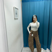 Jeans leopardato by Lumina 2282
