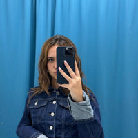 Giacca denim crop 12428