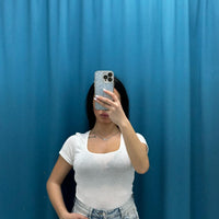 Body mezze maniche con scollo 5377