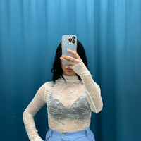 Maglia in pizzo 17112