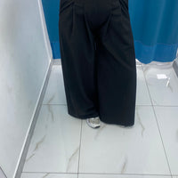 Pantalone wide leg con cintura 18065