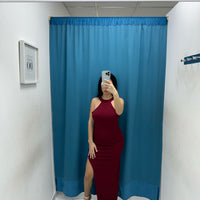 Vestito longuette con rouches 25111