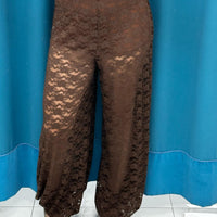 Pantalone palazzo in pizzo lumina 2874