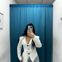 Giacca con cintura 6817