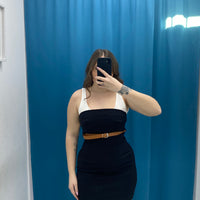 Vestito con cintura