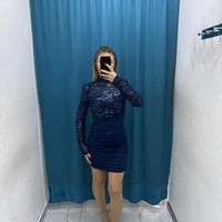 Abito Mini Elegance in Pizzo
Nero-27380