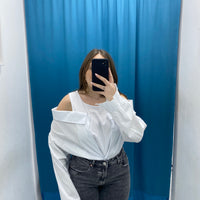Camicia con scollo 9613
