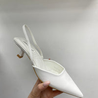 Décolleté mini bianco