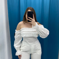 Top con scollo 9114