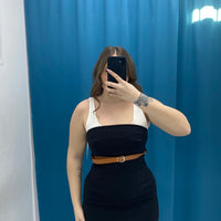 Vestito con cintura