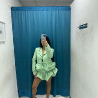 Giacca con rouches 86022