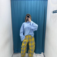 Pantalone"Sunny Plaid"-12969