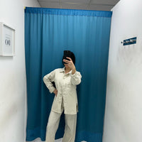 Coordinato denim panna 3003