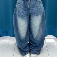 Jeans"Soft Shade Balloon"-F8010