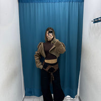 Brown Aviator Jacket - 8121-92