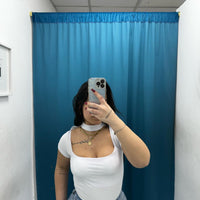 Body mezze maniche con scollo 16245