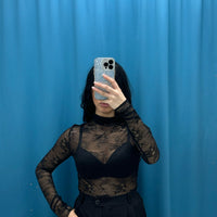 Maglia in pizzo 17112