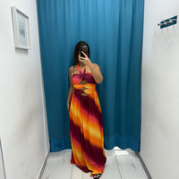 Vestito lungo shade 25355