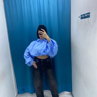 Jeans balloon shine nero 8705