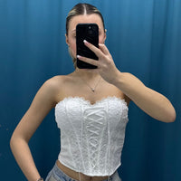 Bustier Corsetto in Pizzo-7298