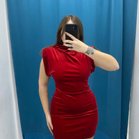 Vestito in velluto 5932