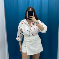 Camicia con disegni 24153