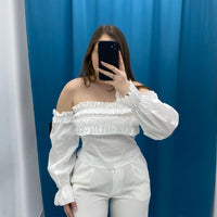 Top con scollo 9114
