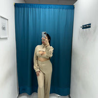 Coordinato top e pantalone 6333