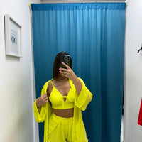 Coordinato blusa e shorts 2132