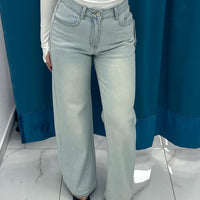 Jeans wide leg brillantini 102