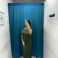 Vestito lungo con scollo sul retro 33994
