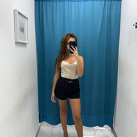 Shorts basic nero 6301