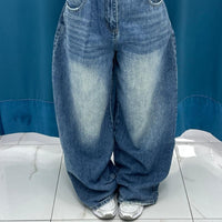 Jeans"Soft Shade Balloon"-F8010