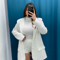 Coordinato giacca e shorts culotte 22191