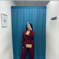 Tailleur con cintura 13158