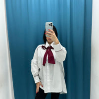 Camicia con fiocco 15933
