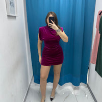 Vestito in velluto 5932