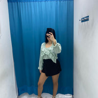 Blusa rouches 6015