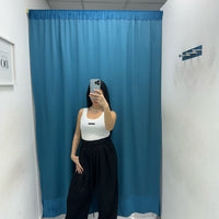 Pantalone a palazzo con tasche 80099