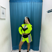 Coordinato giacca e shorts 9366