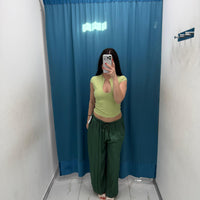 Pantalone satin-25672