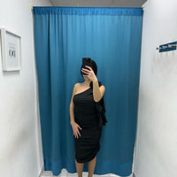 Vestito con fiore 10541