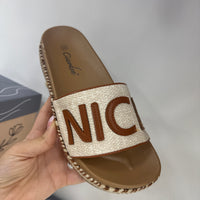 Ciabattina Zeppa "Cannes"-887716