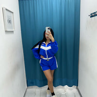 Coordinato giacca e shorts 9366