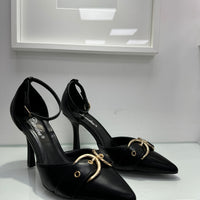 Décolleté con fibbia black