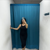 Vestito a costine basic 13848