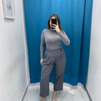 Pantalone slouchy 12545