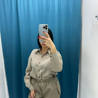 Camicia con brillantini 8335
