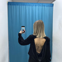 Abito “Velvet Noir”-134354