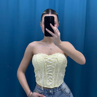 Bustier Corsetto in Pizzo-7298